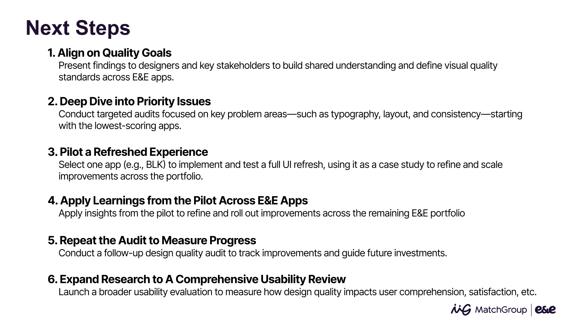 Design Quality Evaluation snapshot 8